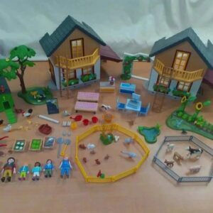 lot maison des  Playmobil