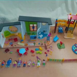 lot crèche playmobil