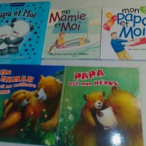 lot de livres famille