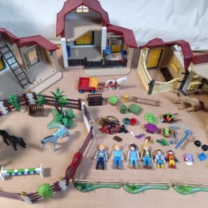 lot centre équestre  playmobil