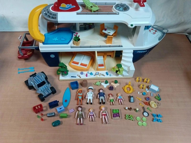 lot bateau de croisière playmobil