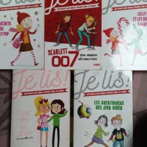 lot de romans 123 je lis