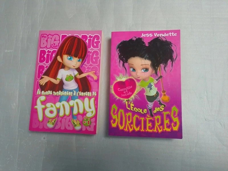 lot de livres romans comme les grands