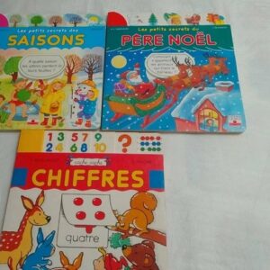 lot de livres les petits secrets fleurus