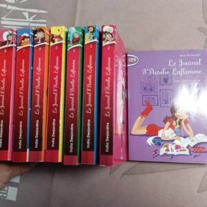lot de livres le journal d aurelie laflamme