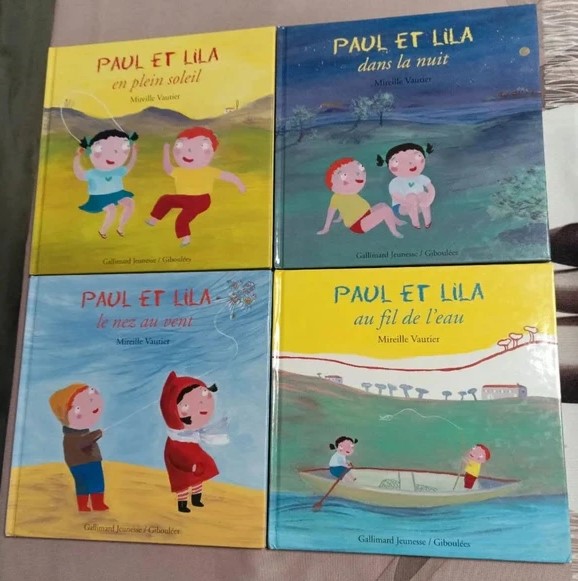 lot de livres Paul et Lila