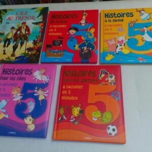 lot de livres d histoires Edition l imprévu