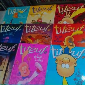 lot bande dessinée titeuf