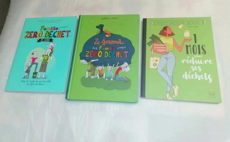 lot de livres famille presque zero dechet