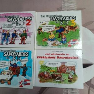 lot de livres les expressions savoyardes et dauphinoises