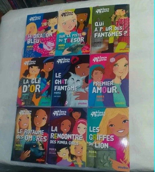 lot de livres kinra girls