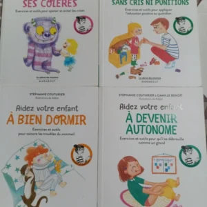 lot de livres le cabinet des émotions avec le docteur des émotions