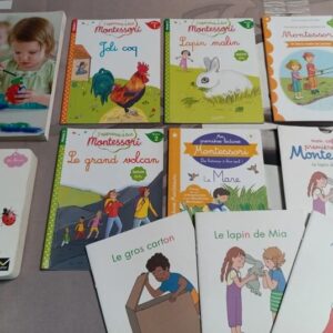 lot de livres montessori