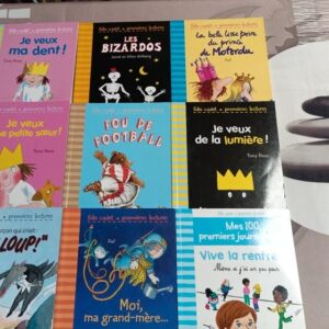 lot de livres 1ere lectures folio cadet