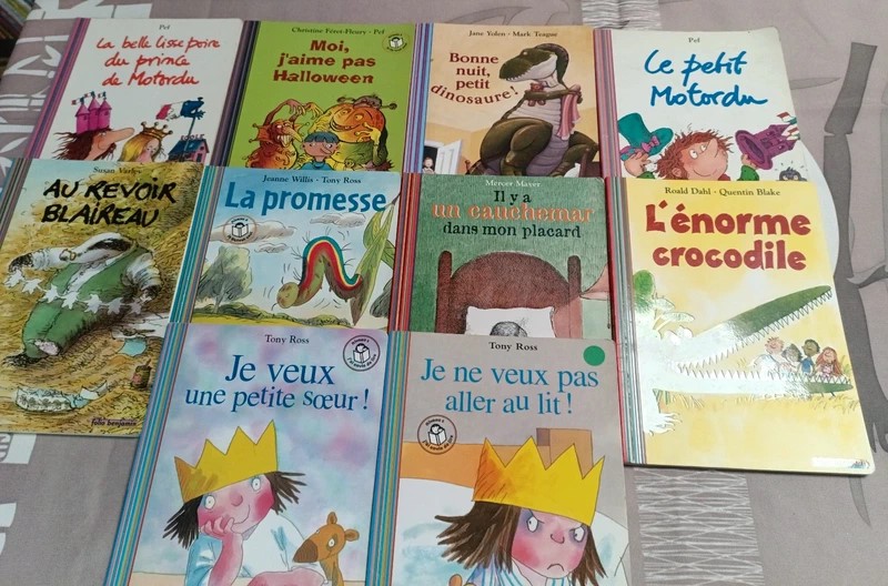 lot de livre folio benjamin